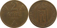 NORWAY 2 ÖRE HAAKON VII. (1905-1957) -