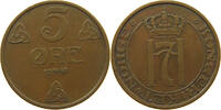 NORWAY 5 ÖRE HAAKON VII. (1905-1957) -