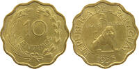 PARAGUAY 10 CENTIMOS 1953 VZ 58.57 元  ＋  58.49 元 运费