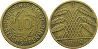 WEIMARER REPUBLIK 10 REICHSPFENNIG -