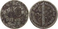 NOTGELD 10 PFENNIG MANNHEIM -