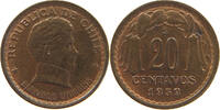 CHILE 20 CENTAVOS -