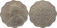 INDIA BRITISH 1 ANNA GEORGE V. (1910-1936) -