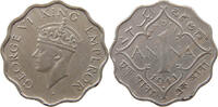 INDIA BRITISH 1 ANNA GEORGE VI. (1936-1952) BOMBAY -