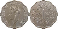 INDIA BRITISH 1 ANNA GEORGE VI. (1936-1952) -