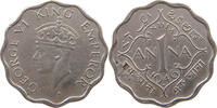 INDIA BRITISH 1 ANNA GEORGE VI. (1936-1952) -