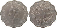 INDIA BRITISH 1 ANNA GEORGE VI. (1936-1952) -