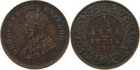 INDIA BRITISH 1/12 ANNA GEORGE V. (1910-1936) -