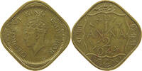 INDIA BRITISH 1/2 ANNA GEORGE VI. (1936-1952) -