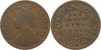 INDIA BRITISH 1/4 ANNA 1884 VICTORIA (1837-1901) S 41.84 元  ＋  58.49 元 运费
