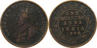 INDIA BRITISH 1/4 ANNA GEORGE V. (1910-1936) -