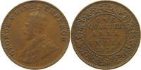 INDIA BRITISH 1/4 ANNA GEORGE V. (1910-1936) -