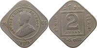 INDIA BRITISH 2 ANNAS GEORGE V. (1910-1936) -