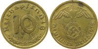 DRITTES REICH 10 REICHSPFENNIG 1938 G S-SS 41.84 元  ＋  58.49 元 运费