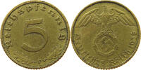 DRITTES REICH 5 REICHSPFENNIG 1938 F SS 50.20 元  ＋  58.49 元 运费