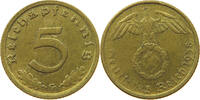 DRITTES REICH 5 REICHSPFENNIG 1938 G SS 50.20 元  ＋  58.49 元 运费