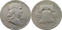 UNITED STATES OF AMERICA HALF DOLLAR FRANKLIN -