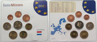 NETHERLANDS SET BEATRIX (1980-2013) MÜNZEN 2001 -