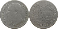 BELGIUM 50 CENTIMES 1909 LEOPOLD II. 1865-1909 S 41.84 元  ＋  58.49 元 运费