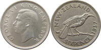NEW ZEALAND 6 PENCE GEORGE VI. (1936-1952) -