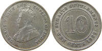 STRAITS SETTLEMENTS 10 CENTS GEORGE V. (1910-1936) -