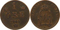 SWEDEN 1 ÖRE 1902 OSCAR II. (1872-1907) SS 41.71 元  ＋  58.31 元 运费