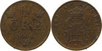 SWEDEN 1 ÖRE 1904 OSCAR II. (1872-1907) S 41.71 元  ＋  58.31 元 运费
