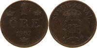 SWEDEN 1 ÖRE OSCAR II. (1872-1907) -