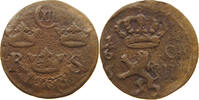 SWEDEN 1/6 ÖRE KARL XII. (1697-1718) -