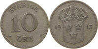 SWEDEN 10 ÖRE GUSTAV V. (1907-1950) -