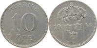 SWEDEN 10 ÖRE GUSTAV V. (1907-1950) -