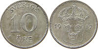 SWEDEN 10 ÖRE GUSTAV V. (1907-1950) -