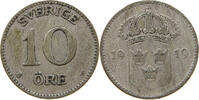 SWEDEN 10 ÖRE GUSTAV V. (1907-1950) -