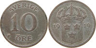 SWEDEN 10 ÖRE GUSTAV V. (1907-1950) -