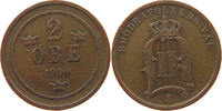 SWEDEN 2 ÖRE 1904 OSCAR II. (1872-1907) OVAL 00 SS 41.71 元  ＋  58.31 元 运费