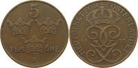 SWEDEN 5 ÖRE GUSTAV V. (1907-1950) -