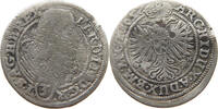 Haus Habsburg 3 Kreuzer Ferdinand III. (1637-1657) Breslau -