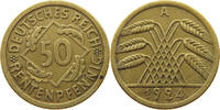 WEIMARER REPUBLIK 50 RENTENPFENNIG -