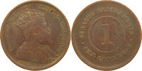 STRAITS SETTLEMENTS 1 CENT EDWARD VII. (1901 - 1910) -