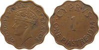 CYPRUS 1 PIASTRE 1944 SS- 83.67 元  ＋  58.49 元 运费