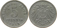 ERSATZMÜNZEN DES 1. WELTKRIEGS 5 PFENNIG -