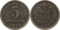 ERSATZMÜNZEN DES 1. WELTKRIEGS 5 PFENNIG -