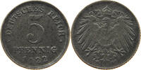 ERSATZMÜNZEN DES 1. WELTKRIEGS 5 PFENNIG -