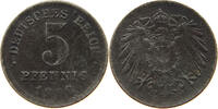 ERSATZMÜNZEN DES 1. WELTKRIEGS 5 PFENNIG -