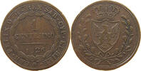 Italien Sardinien 1 centesimo 1826 Karl Felix, 1821-1831. ss 184.08 元  ＋  58.49 元 运费
