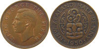 NEW ZEALAND 1/2 PENNY GEORGE VI. (1936-1952) -