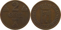 NORWAY 2 ÖRE HAAKON VII. (1905-1957) -