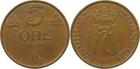 NORWAY 5 ÖRE HAAKON VII. (1905-1957) -