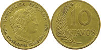 PERU 10 CENTAVOS -