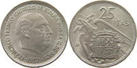 SPAIN 25 PESETAS 1957 68 FRANCISCO FRANCO (1939-1975) VZ 66.94 元  ＋  58.49 元 运费